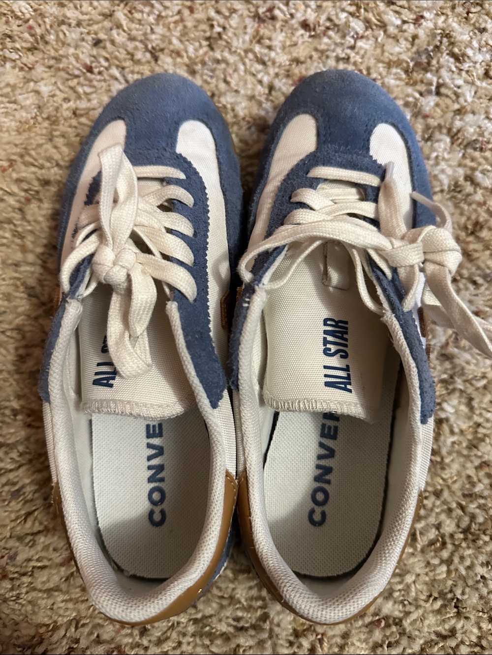 Converse Kids Suede & Canvas Sneakers size 3.5